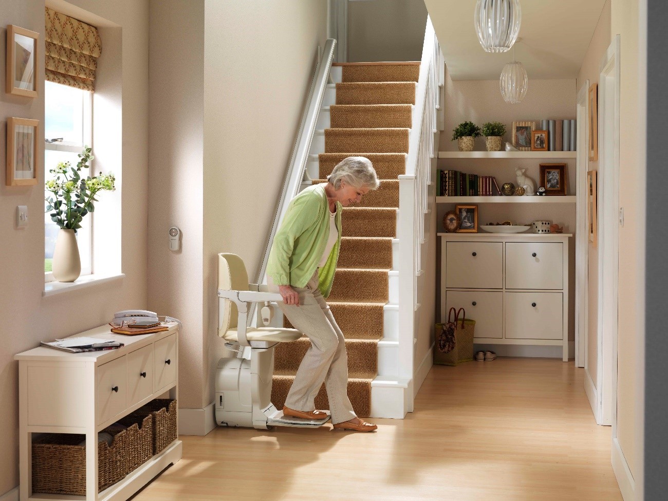 Stannah Stairlifts gives you control over your entire home 
