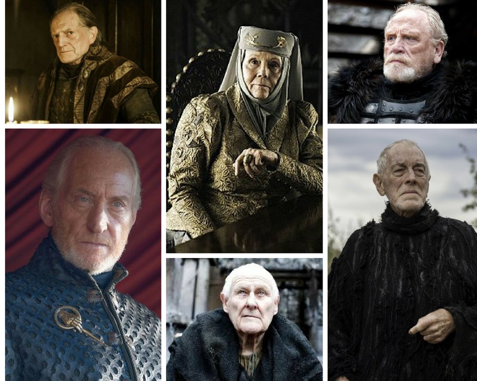 Senior characters are of great importance in Game of Thrones 
