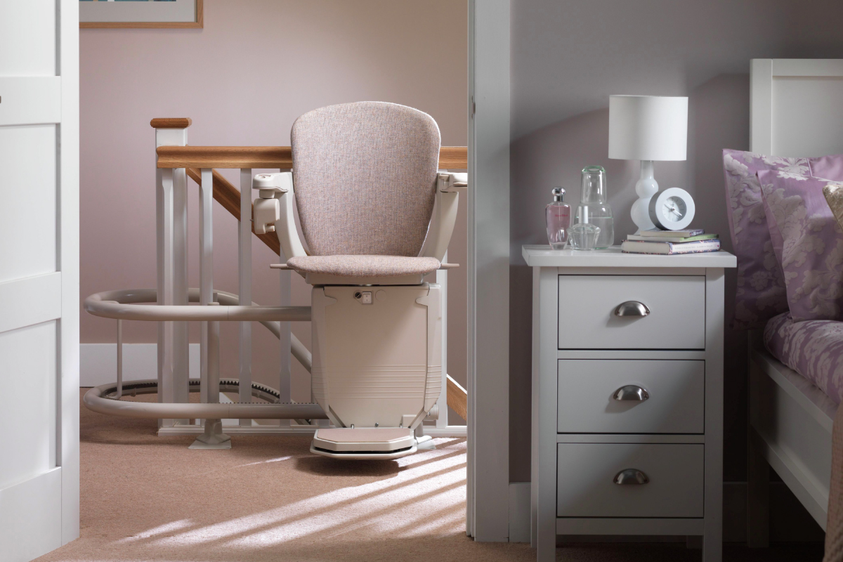 stairlift-on-the-second-floor-the-house